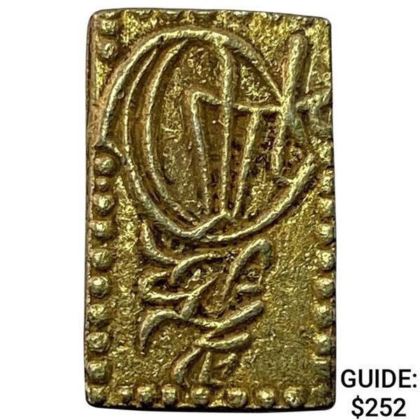 1868-1869 Japan .029oz Gold 2 Bu CLOSELY UNCIRCULATED