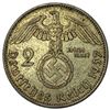 Image 2 : 1937-A Germany Silver 2 Reichsmark CLOSELY UNCIRCULATED
