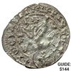 1100-1225 Crusades France Silver Denier NEARLY UNCIRCULATED