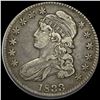 1833 Capped Bust Half Dollar LIGHTLY CIRCULATED