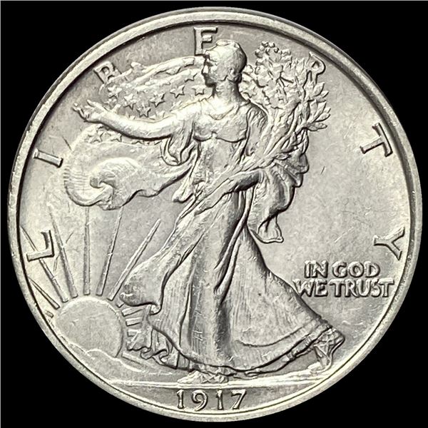 1917 Silver Walking Liberty Half Dollar UNCIRCULATED