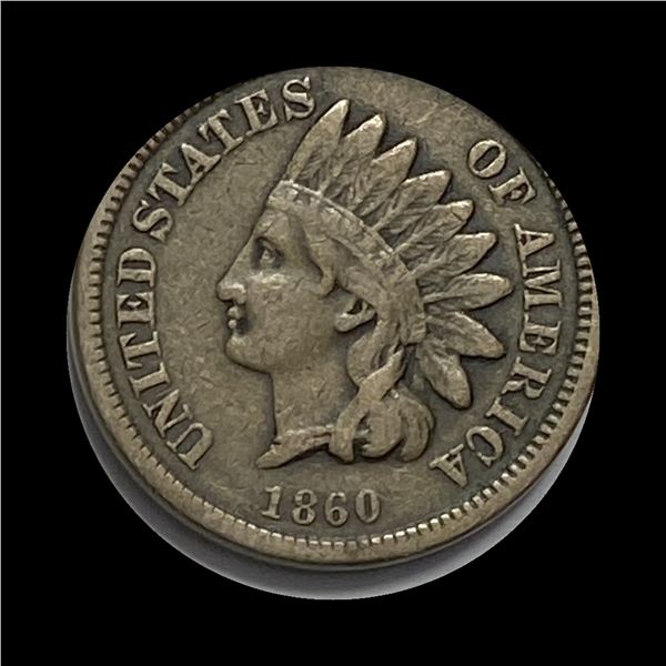 1860 Indian Head Cent LIGHTLY CIRCULATED