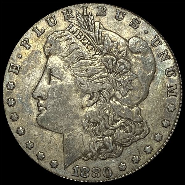 1880 Morgan Silver Dollar NEARLY UNCIRCULATED
