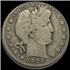 1914-S Silver Barber Half Dollar NICELY CIRCULATED