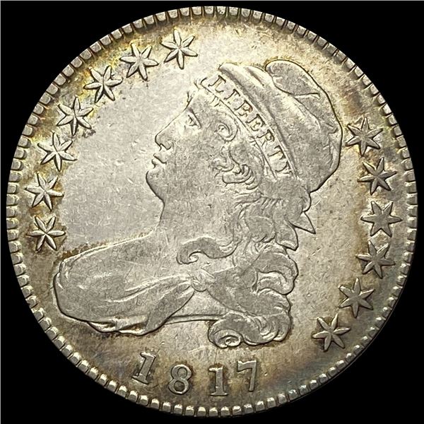 1817 Capped Bust Half Dollar LIGHTLY CIRCULATED