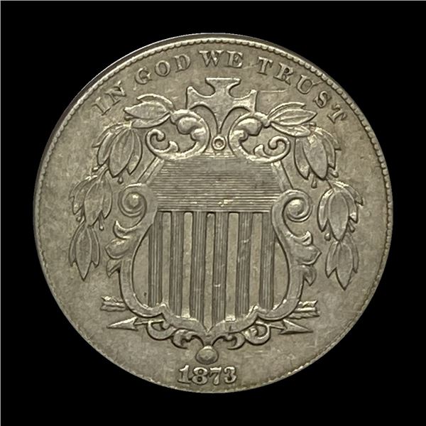 1873 Shield Nickel CLOSELY UNCIRCULATED