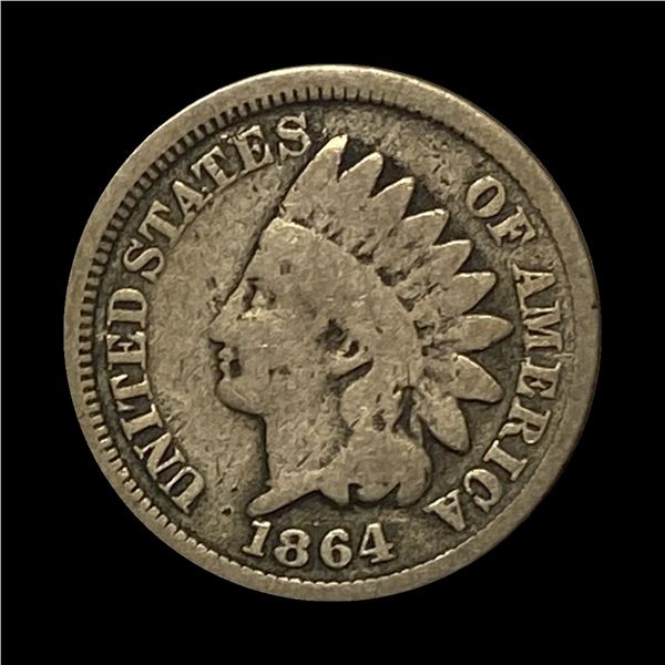 1864 Indian Head Cent (Bronze) NICELY CIRCULATED