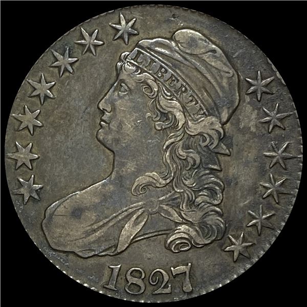 1827 Capped Bust Half Dollar CLOSELY UNCIRCULATED