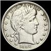 Image 1 : 1908-D Barber Silver Quarter CLOSELY UNC