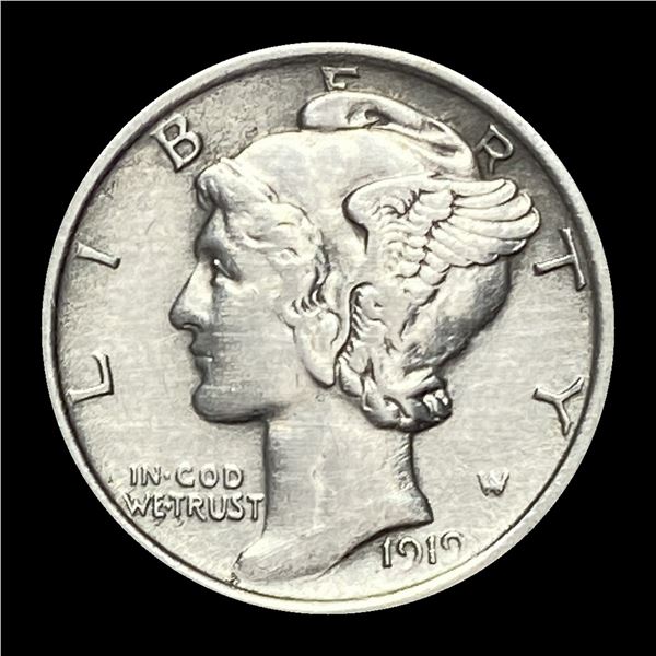 1916 Mercury Dime CLOSELY UNCIRCULATED