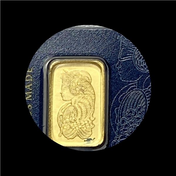 PAMP Suisse 1g Gold Bar .9999 Fine Gold HIGH GRADE