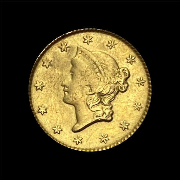 1851 Gold $1 Liberty Head Type 1 HIGH GRADE