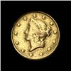 Image 1 : 1851-C Gold $1 Liberty Head HIGH GRADE