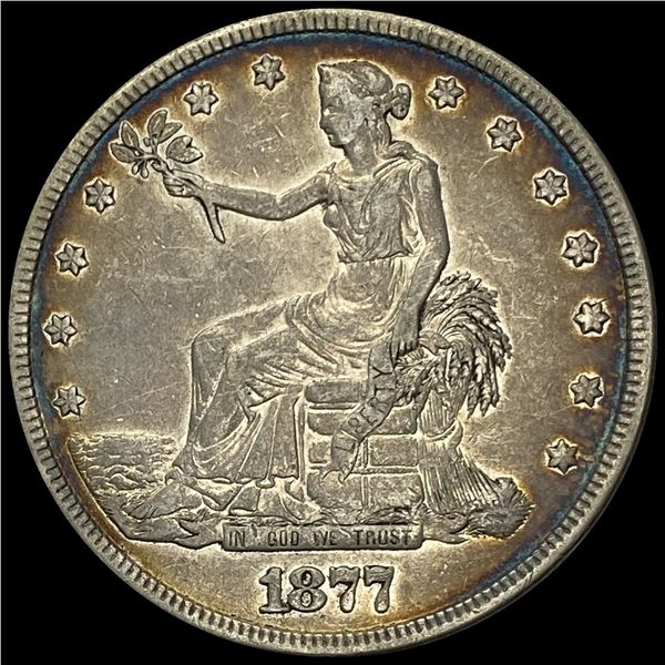 1877-S Silver Trade Dollar LIGHTLY CIRCULATED