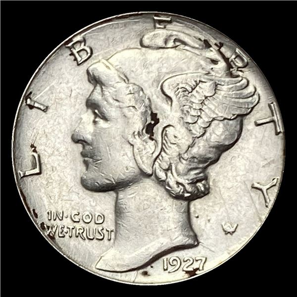 1927-S Silver Mercury Dime UNCIRCULATED