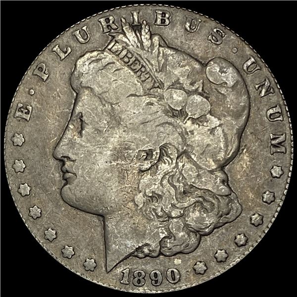 1890-CC Silver Morgan Dollar NICELY CIRCULATED