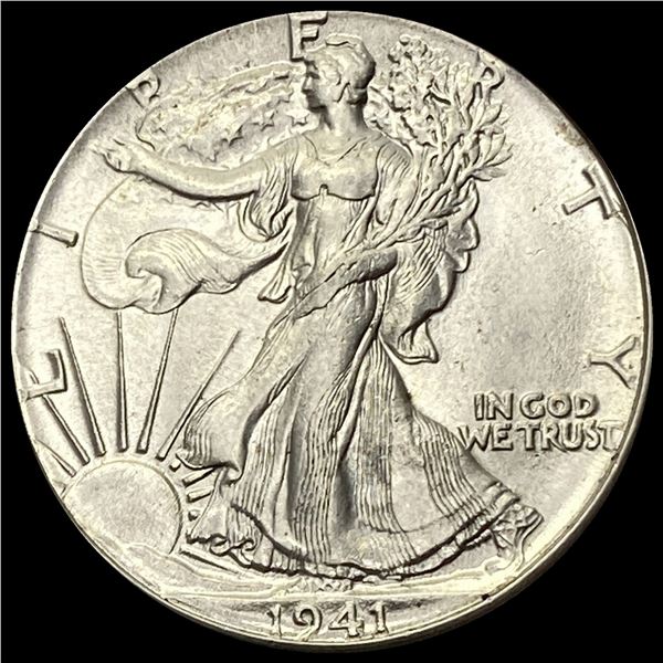 1941 Silver Half Dollar (Walking Liberty) CHOICE BU