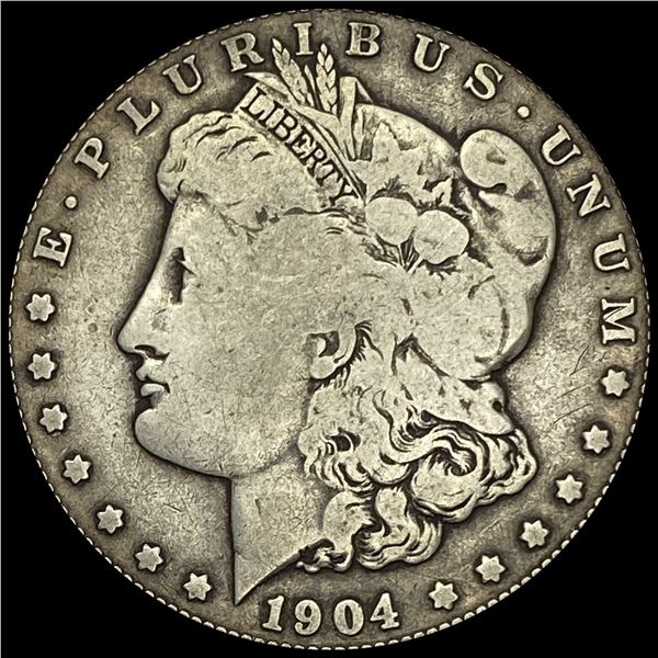 1904-S Silver Morgan Dollar NICELY CIRCULATED
