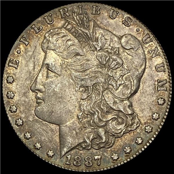 1887-S Silver Morgan Dollar CLOSELY UNCIRCULATED