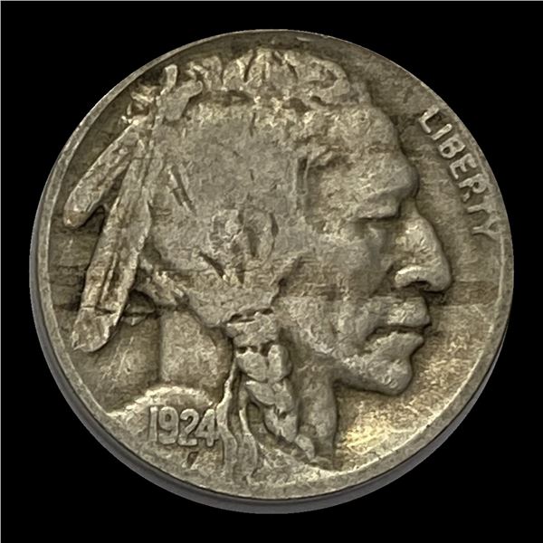 1924-D Buffalo Nickel NICELY CIRC