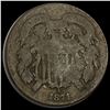Image 1 : 1871 Two-Cent Piece NICELY CIRCULATED