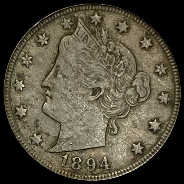 1894 Liberty Head Nickel LIGHTLY CIRCULATED