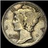 1917-D Silver Mercury Dime LIGHTLY CIRCULATED