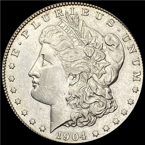 1904-S Morgan Silver Dollar CLOSELY UNC