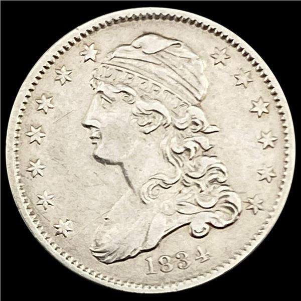 1834 Capped Bust Quarter UNCIRCULATED UNCIRCULATED