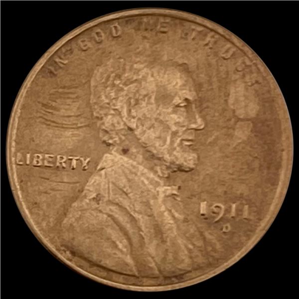 1911-D Lincoln Wheat Cent CLOSELY UNCIRCULATED CLOSELY UNCIRCULATED