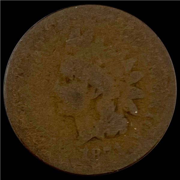 1871 Indian Head Cent NICELY CIRCULATED