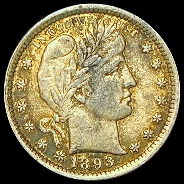 1893 Barber Quarter CLOSELY UNCIRCULATED