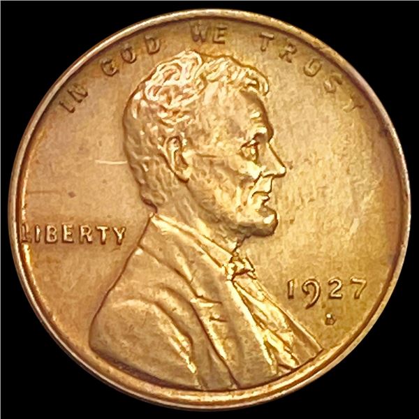 1927-D RD Wheat Cent CHOICE BU
