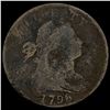 Image 1 : 1796 Draped Bust Large Cent NICELY CIRCULATED NICELY CIRCULATED