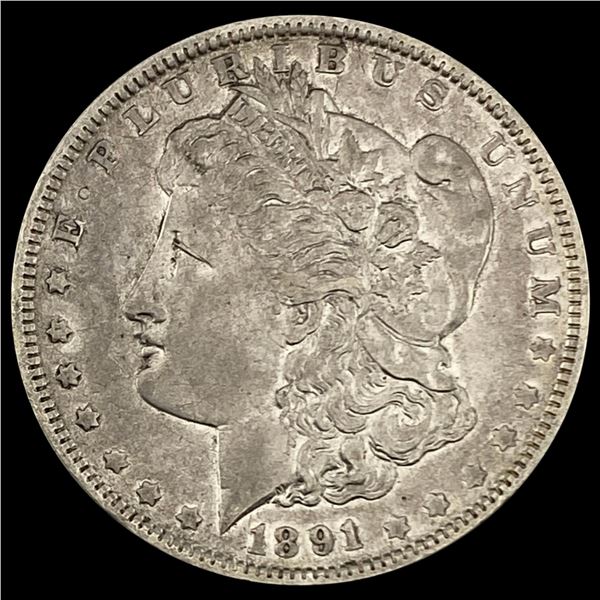 1891-O Morgan Silver Dollar CLOSELY UNCIRCULATED CLOSELY UNCIRCULATED