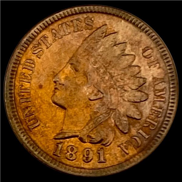 1891 Indian Head Cent UNCIRCULATED UNCIRCULATED