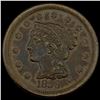 Image 1 : 1856 Braided Hair Large Cent CLOSELY UNCIRCULATED CLOSELY UNCIRCULATED