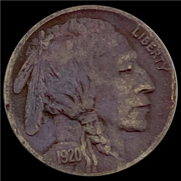 1920-D Buffalo Nickel CLOSELY UNC