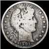 Image 1 : 1901-S Barber Half Dollar NICELY CIRCULATED NICELY CIRCULATED