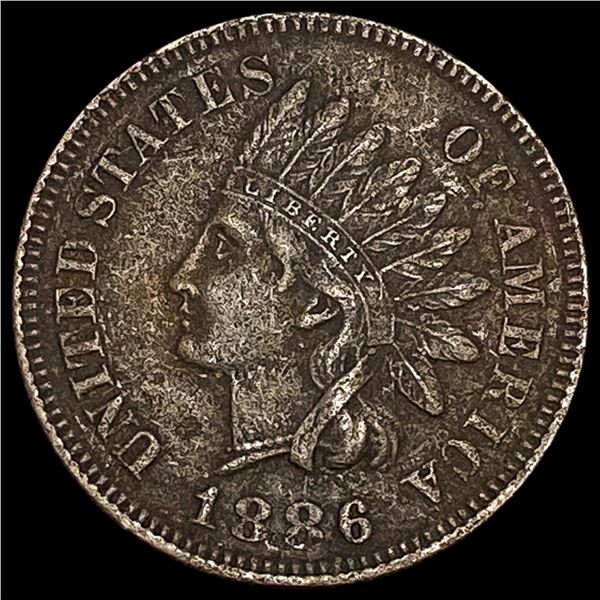 1886 Indian Head Cent CLOSELY UNCIRCULATED CLOSELY UNCIRCULATED