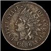 Image 1 : 1886 Indian Head Cent CLOSELY UNCIRCULATED CLOSELY UNCIRCULATED