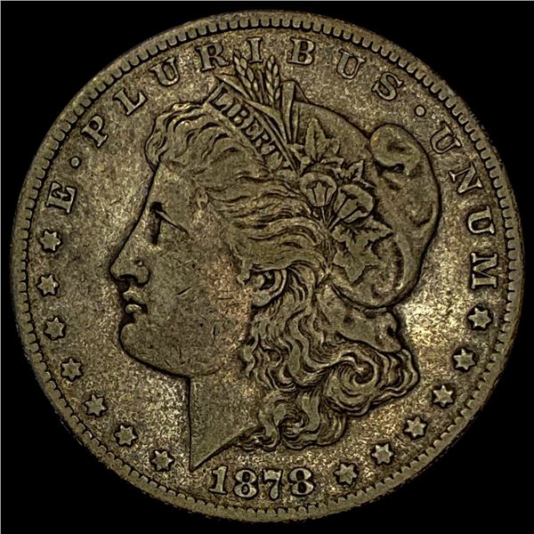 1878-CC Morgan Silver Dollar NEARLY UNCIRCULATED NEARLY UNCIRCULATED