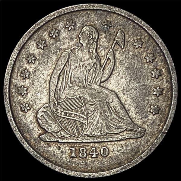 1840-O Seated Liberty Quarter LIGHTLY CIRCULATED LIGHTLY CIRCULATED