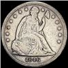 1846-O Silver Seated Liberty Dollar LIGHTLY CIRCULATED