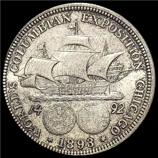 1893 Columbian Exposition Silver Half Dollar UNCIRCULATED