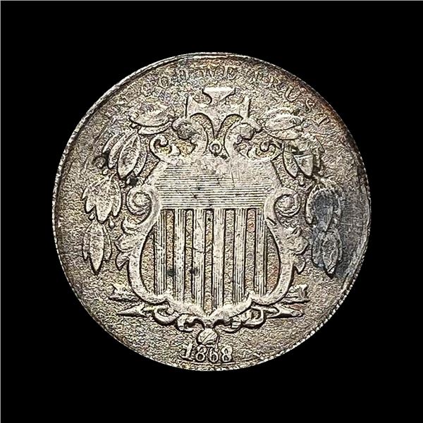 1868 Shield Nickel HIGH GRADE