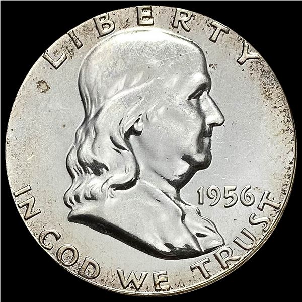 1956 Franklin Silver Half Dollar GEM PROOF