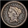 1856 Braided Hair Large Cent NICELY CIRCULATED