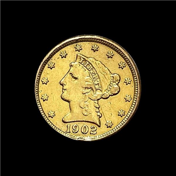 1902 Liberty Head Gold Quarter Eagle $2.50 HIGH GRADE