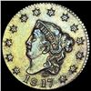 Image 1 : 1817 Large Cent Coronet Head CLOSELY UNCIRCULATED